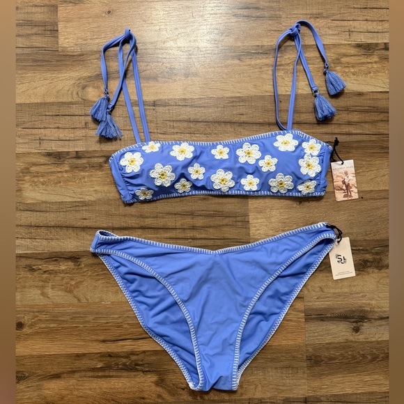 Sincerly Jules Other - NWT Sincerely Jules Daisy Lilac Bikini Set